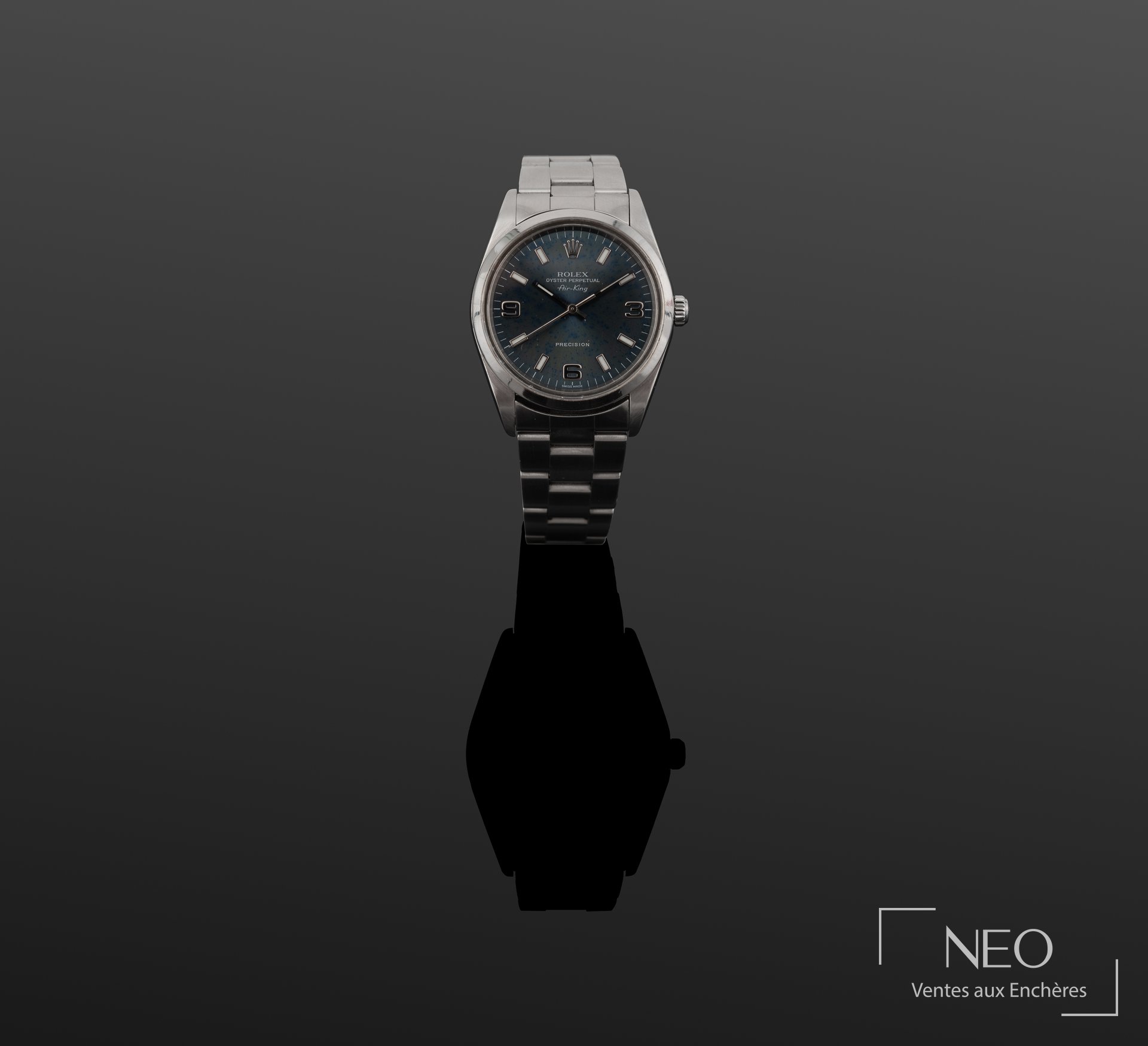 Rolex Oyster Perpetual Air King Précision réf. 14000 montre de ville en acier
