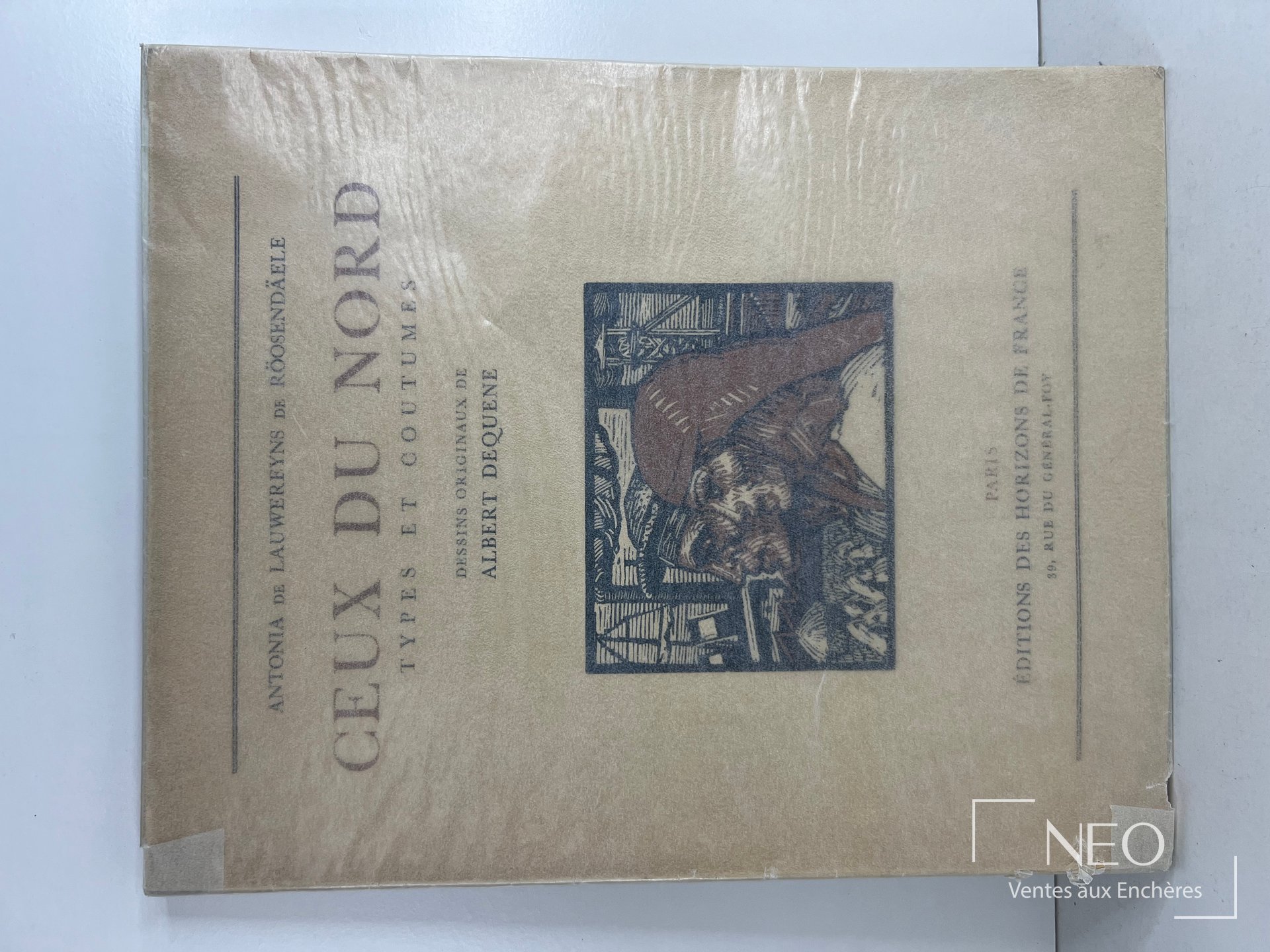Röösendäele Ceux du Nord, types et coutumes, 1938