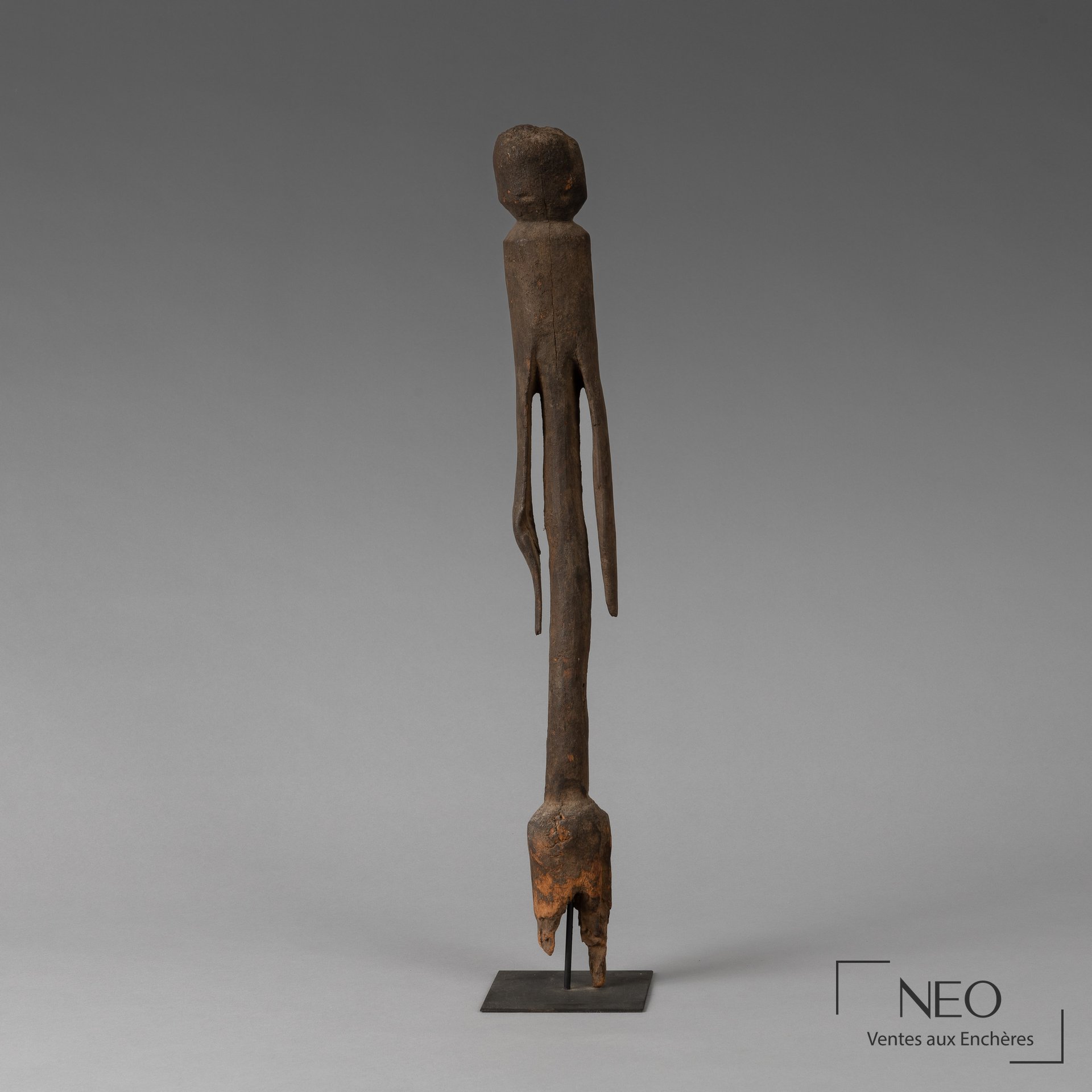 Statue Moba Togo en bois, art africain
