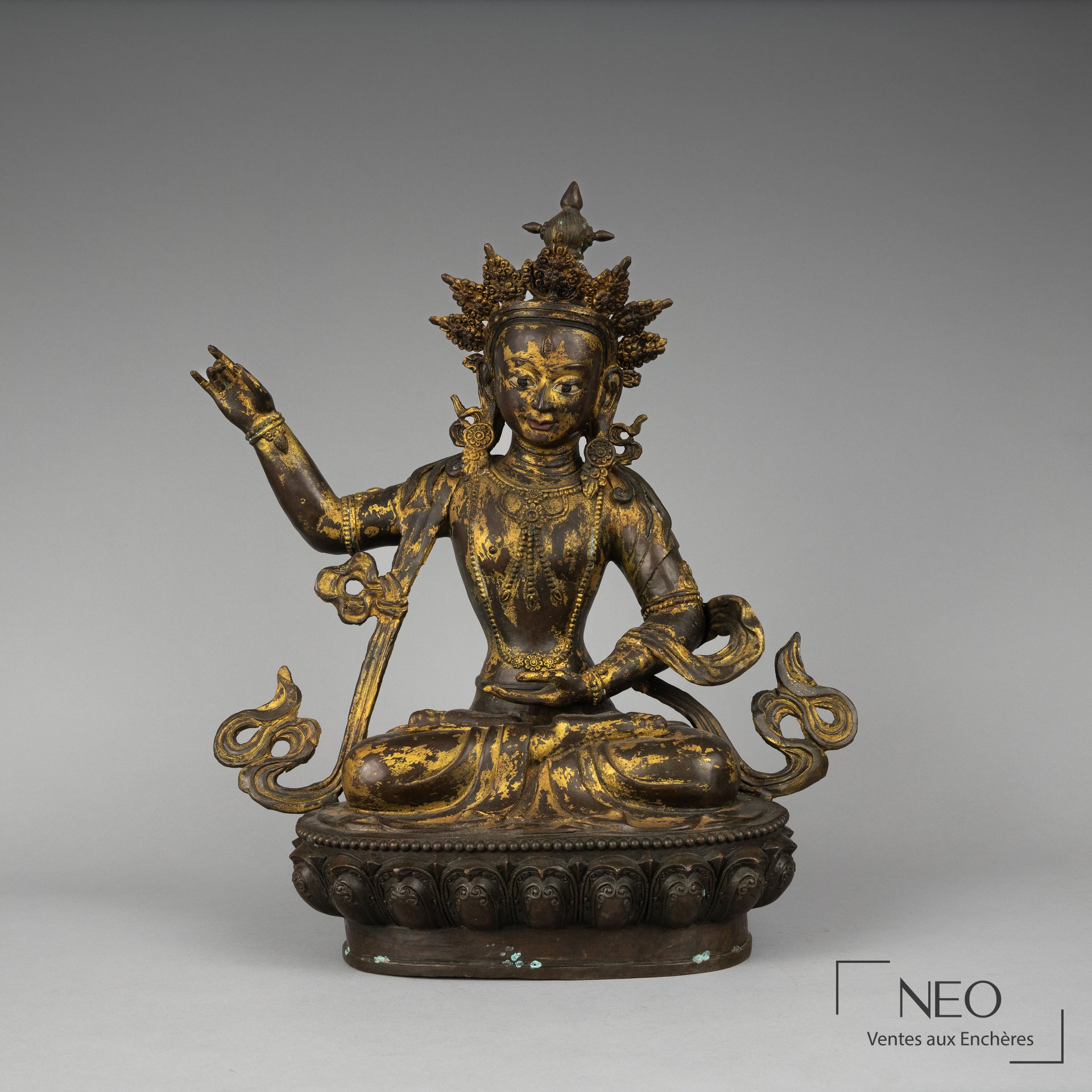 Statuette de la déesse Tara, Chine, XXe siècle
