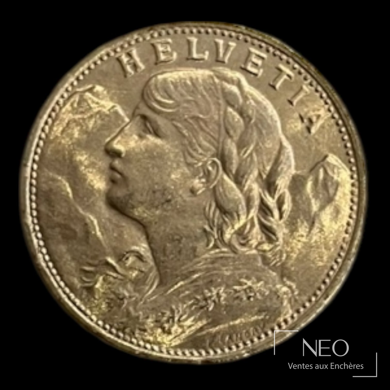 Suisse 1 pièce de 20 francs or 1930