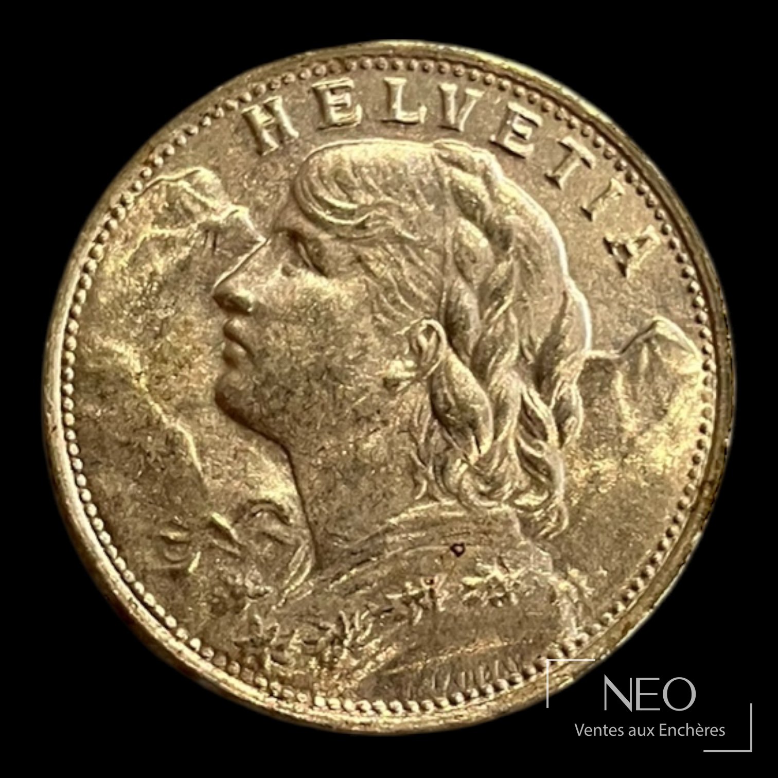 Suisse pièce de 20 francs or 1930