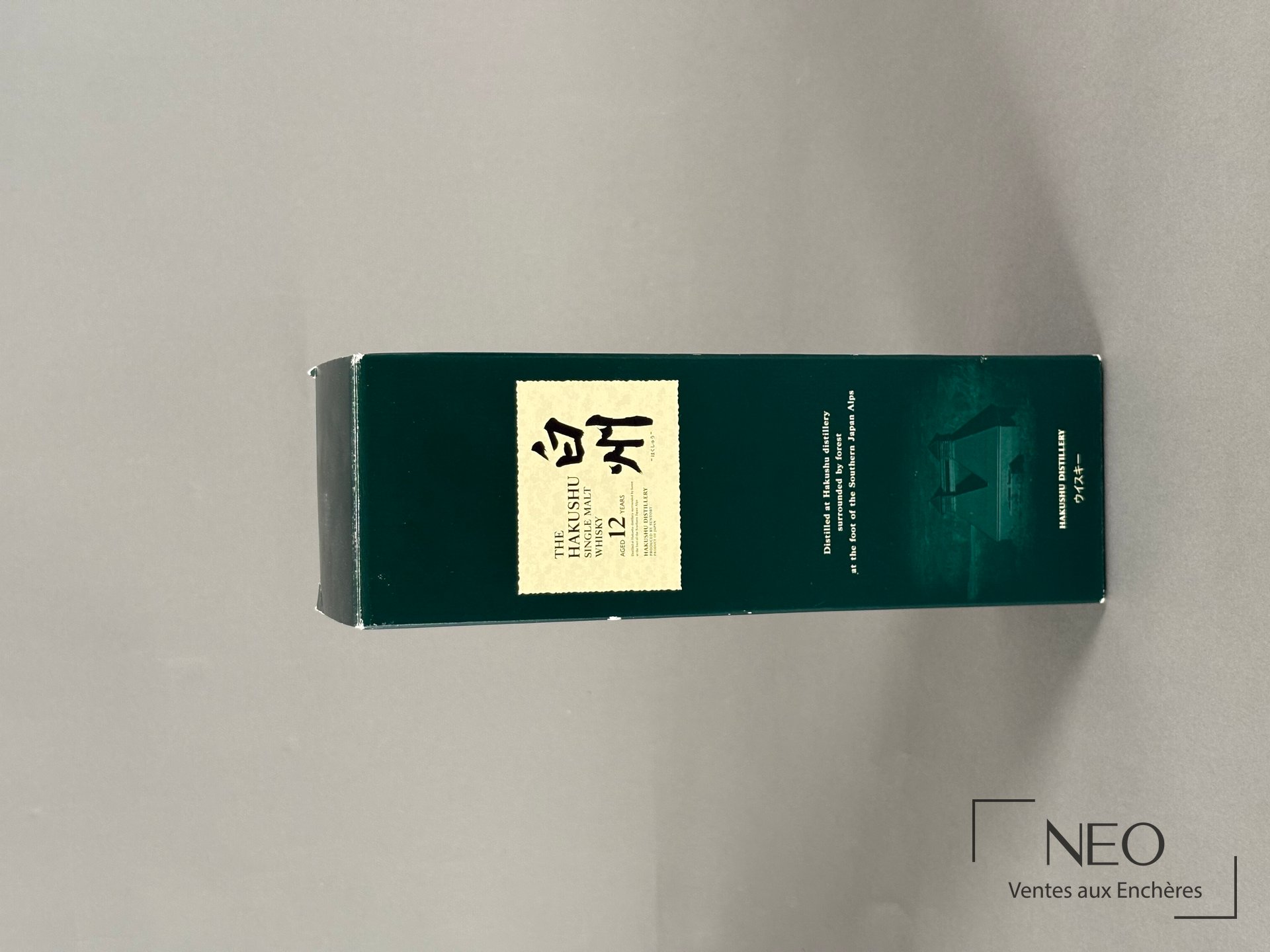 Suntory The Hakushu 12 ans Single Malt Whisky japonais en étui d’origine