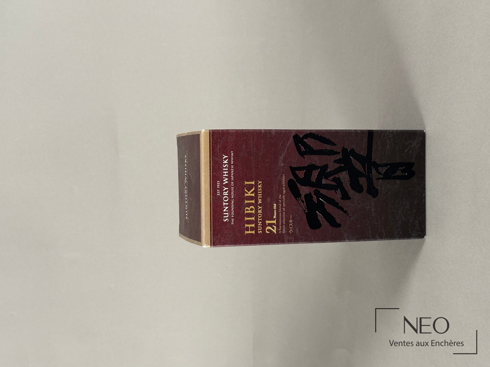 Suntory Hibiki 21 ans, whisky japonais en étui d’origine