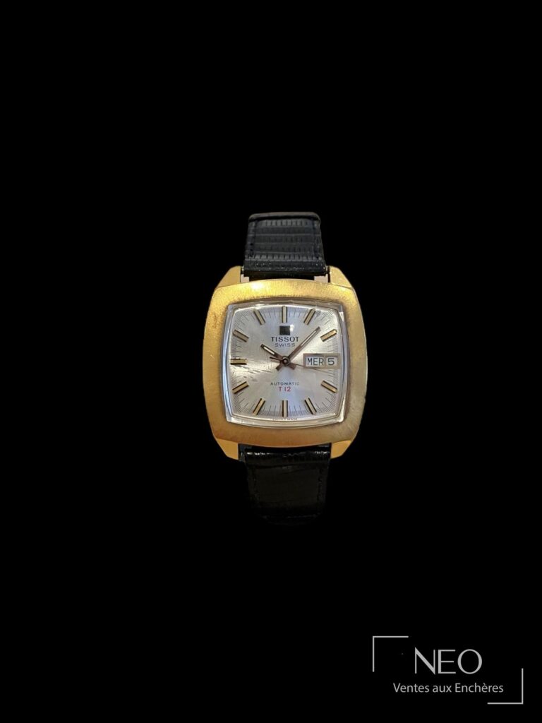 Montre Tissot Seastar T12 rectangulaire