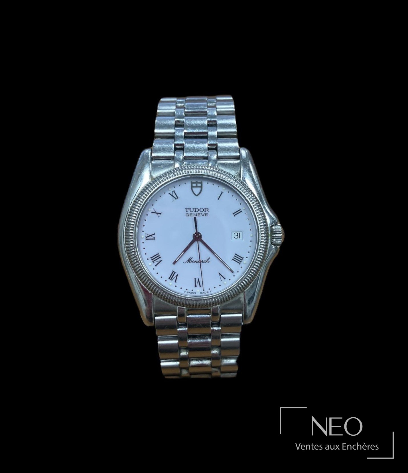 TUDOR Monarch montre bracelet ronde, référence 15630, vers 1990