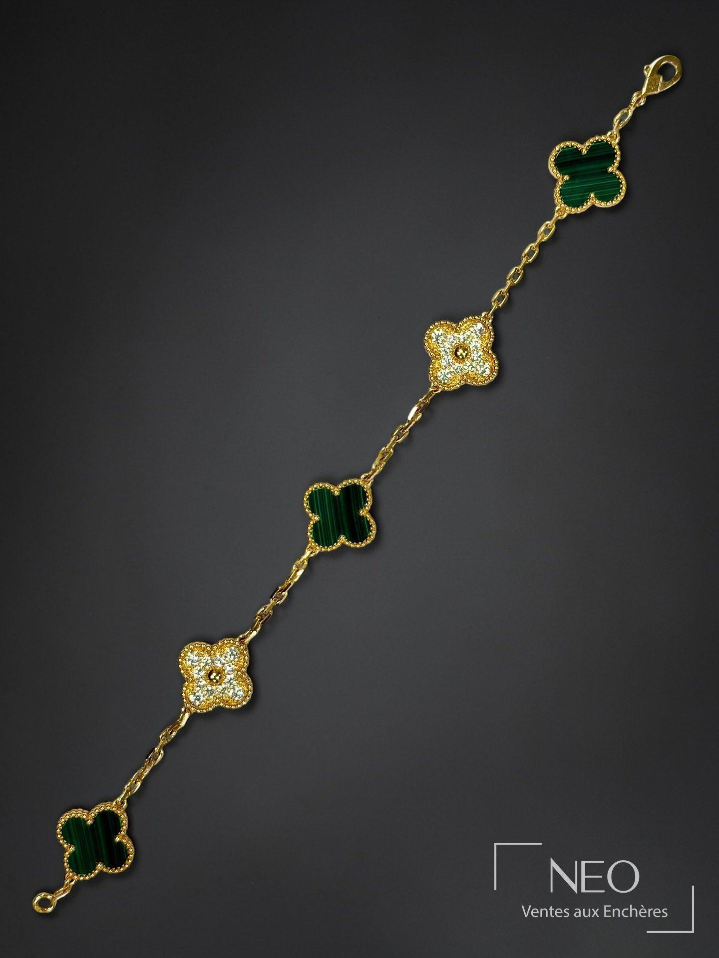 Van Cleef & Arpels Alhambra, bracelet en or jaune 18K