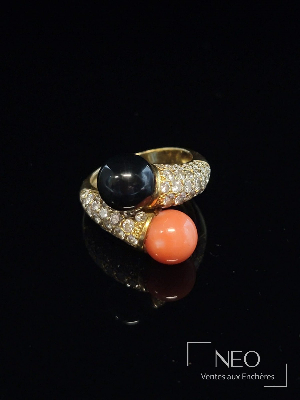 Van Cleef & Arpels bague Croisée en or jaune 18 carats, 1975