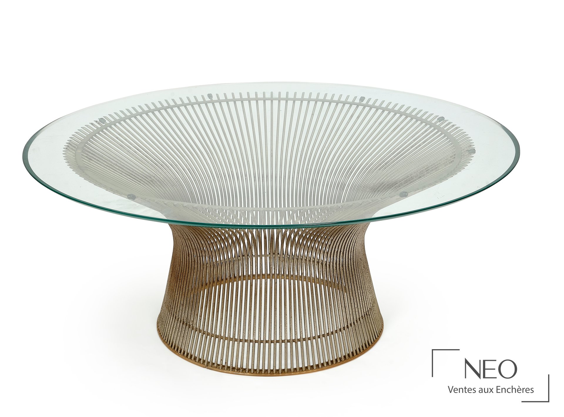 Warren Platner pour Knoll Éditeur, table basse modèle créé en 1966