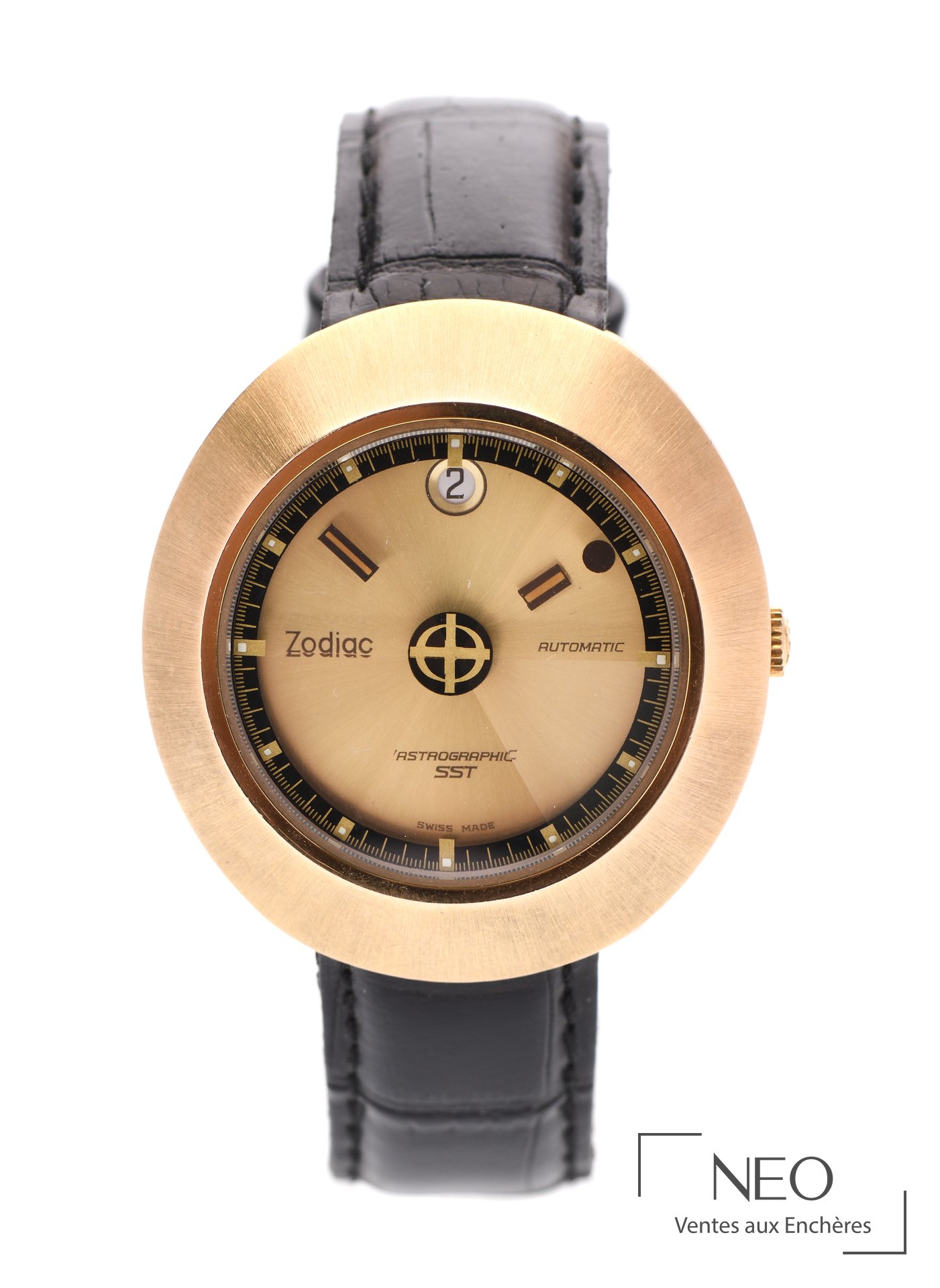 Montre Zodiac Astrographic à cadran signé